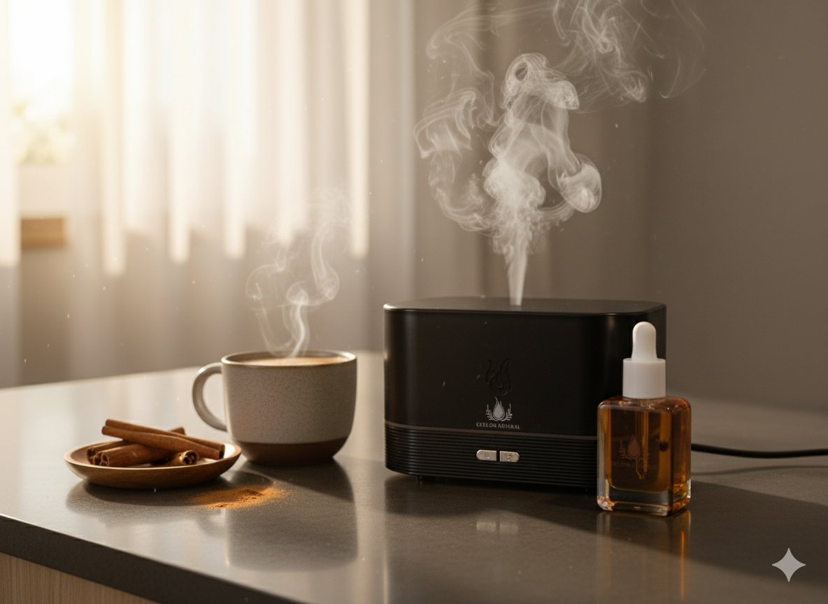 Ceylon Natural Aroma Therapy Diffuser with Remote controller