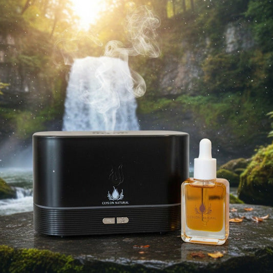 Bundle Pack-1: Ceylon Cinnamon essential oil & Aroma therapy diffuser with Remote controller (1)