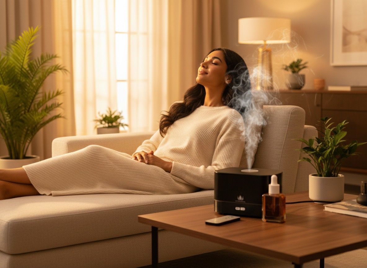 Bundle Pack-1: Ceylon Cinnamon essential oil & Aroma therapy diffuser with Remote controller (1)