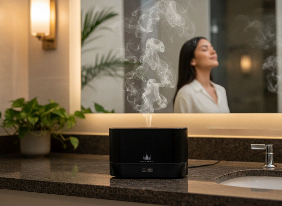 Bundle Pack-2: Ceylon Cinnamon essential oil (2) & Aroma therapy diffuser with Remote controller (2)