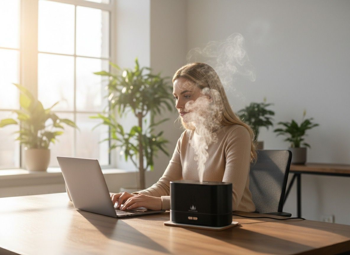 Ceylon Natural Aroma Therapy Diffuser with Remote controller